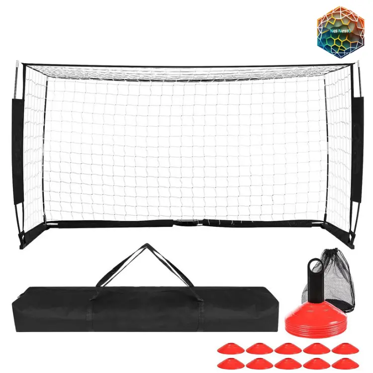 sportnetz für draußen kinder fußball tennis training ziel fußballtor rückhalternetz für hinterhof