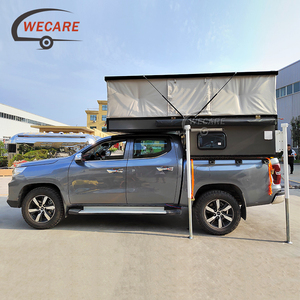 Wecare รับนักออกค่ายแบบกําหนดเองสไลด์บนรถออกค่ายปิดถนนสี่ล้อป๊อปอัพสไลด์ในรถกระบะออกค่ายสําหรับรถกระบะ - Product Image 3