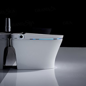 Smart Intelligent Wc Toilet Full-Function Integrated Automatic Toilet Ceramic Smart Toilet with <strong>Bidet</strong> - Product Image 3
