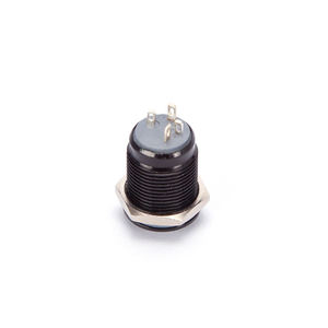 Interruttore a pulsante autobloccante in metallo da 16mm interruttore a pulsante a 2 Pin - Product Image 5