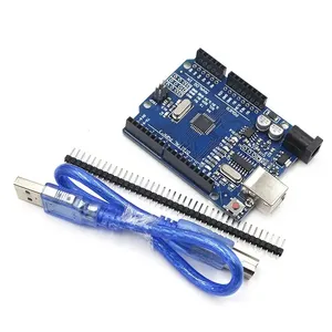 Für Arduinos UNO R3 CH340G MEGA328P Chip 16MHz Entwicklungs platinen modul Modifizierte Version Für Arduino UNO R3 USB Cacble