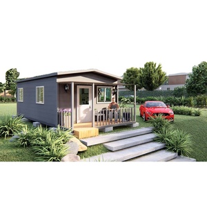 30m2 30sqm lüks prefabrik çelik yapı evleri yunanistan'da teslim için hazır ofis kullanımı için çiftlik havuzu ile kasırga geçirmez - Product Image 1