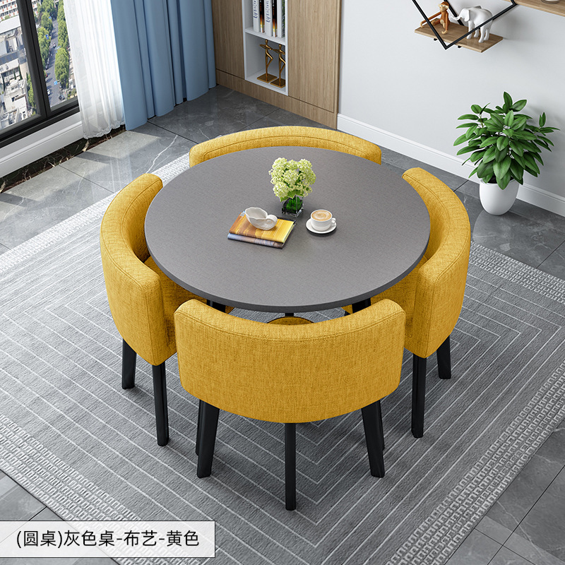Chaise avec rembourrage en tissu