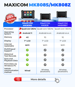 Autel Maxicom Mk808s strumento di diagnostica per auto come MP808 MX808 OBD2 nuova versione Software per tutte le auto programma Scanner