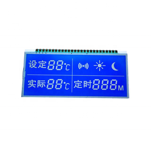 Pantalla Lcd de alta calidad STN, Pantalla Lcd transflectiva de 3 dígitos y 7 segmentos - Product Image 4