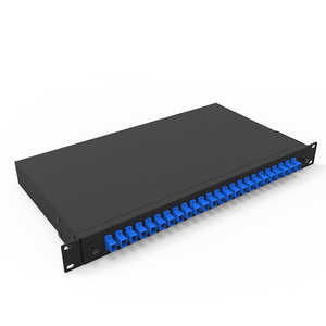 Panel de conexión deslizante de alta calidad, 12 puertos SC FC LC ST ODF, unidades de bandeja de empalme, Panel de conexión de fibra óptica - Product Image 3