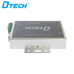 Convertidor de puerto serie DTECH RS232 RS485 RS422 a servidor Ethernet, compatible con protocolo TCP/IP/Telnet/Modbus