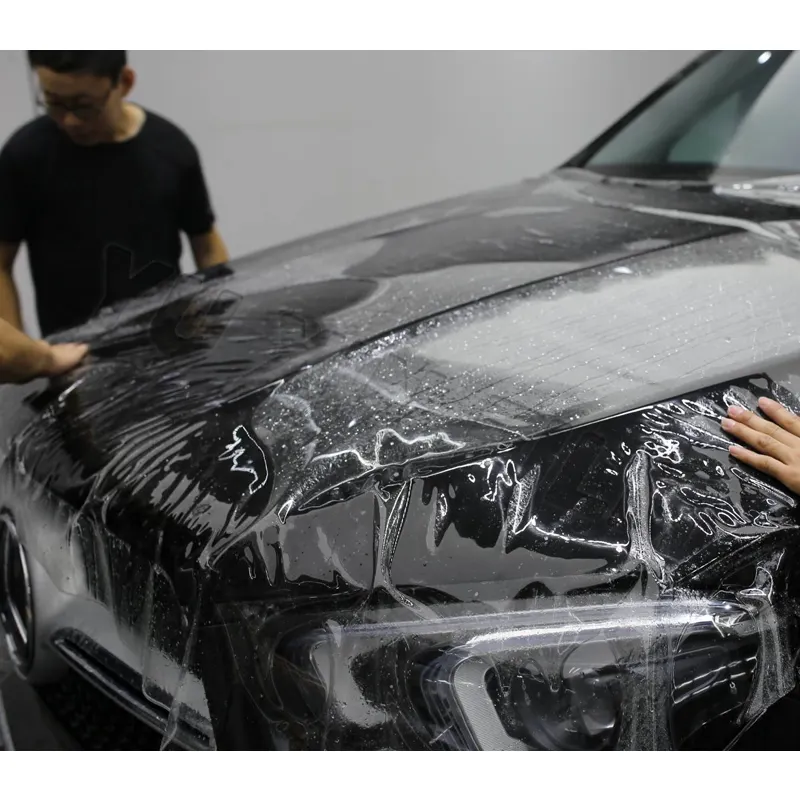 유신 TPH PPF 1.52x15m 자동 수리 스크래치 방지 PPF 자동차 바디 투명 페인트 보호 필름 자동차 스티커