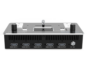 高质量迷你视频切换器，专为具有matrix 4 HDMI输入的实时流传输而设计 - Product Image 3