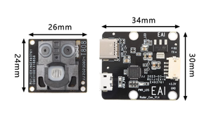 YDLIDAR GS2 Módulo de sensor de rango LiDAR de línea de estado sólido para navegación robótica y evitación de obstáculos en barrido - Product Image 2