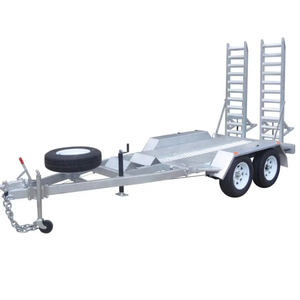 HDG 8x5 Single Axle Cage Trailer with <strong>Mesh</strong> <strong>Ramp</strong> for Australia Market Made in China - Product Image 6