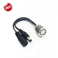 DC12V-24V 6A <strong>Led</strong> <strong>Touch</strong> Dimmer <strong>Switch</strong> 16mm Stainless Momentary <strong>Led</strong> Touching <strong>Button</strong> <strong>Switches</strong> Dimmer for <strong>Led</strong> Light Strips - Product Image 5
