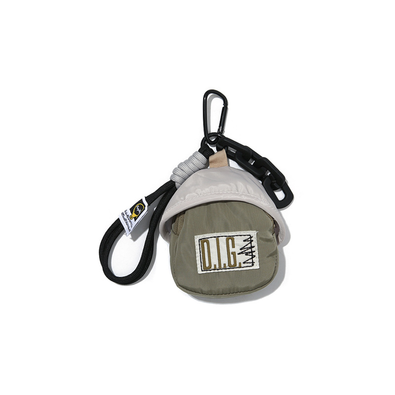 Bolsa de setas gris - Colgante