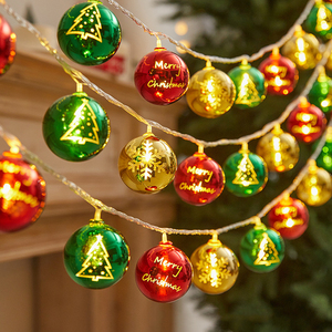 3 Meters <strong>20</strong> <strong>Lights</strong> LED <strong>Light</strong> <strong>String</strong> for Xmas Tree Home Decoration Electroplated Star Festive Flashing <strong>Lights</strong> - Product Image 1
