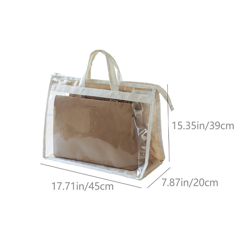 Sac à poussière transparent - extra large