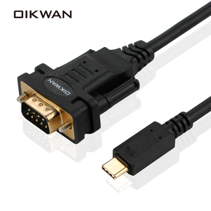 Windows 11 10 8 7 Mac Linux USB tipo C a RS232 DB9 Cable adaptador de puerto serie FTDI Chipset