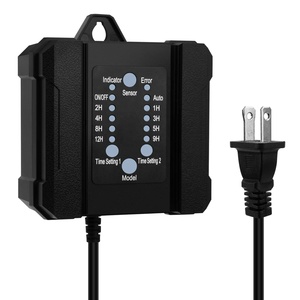 Trasformatore a bassa tensione per paesaggi all'aperto con controller di alimentazione del sensore fotocellula 12V DC per faretto per ponte paesaggistico - Product Image 1