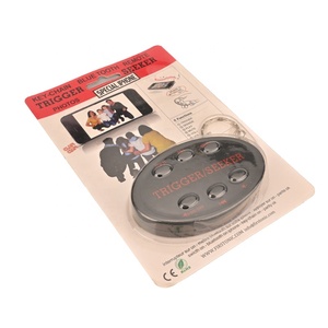 Biểu tượng tùy chỉnh 6 ghi nói chuyện nút ABS Keychain âm nhạc hiệu ứng âm thanh cá nhân bằng giọng nói Keyring - Product Image 6