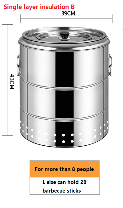 silver 28 sticks Single layer insulation