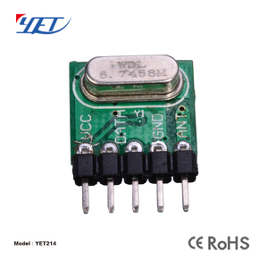 YET214 315/433.92 moduli ricevitore wireless mhzrf, modulo ricevitore RF Wireless, moduli ricevitore RF a basso costo