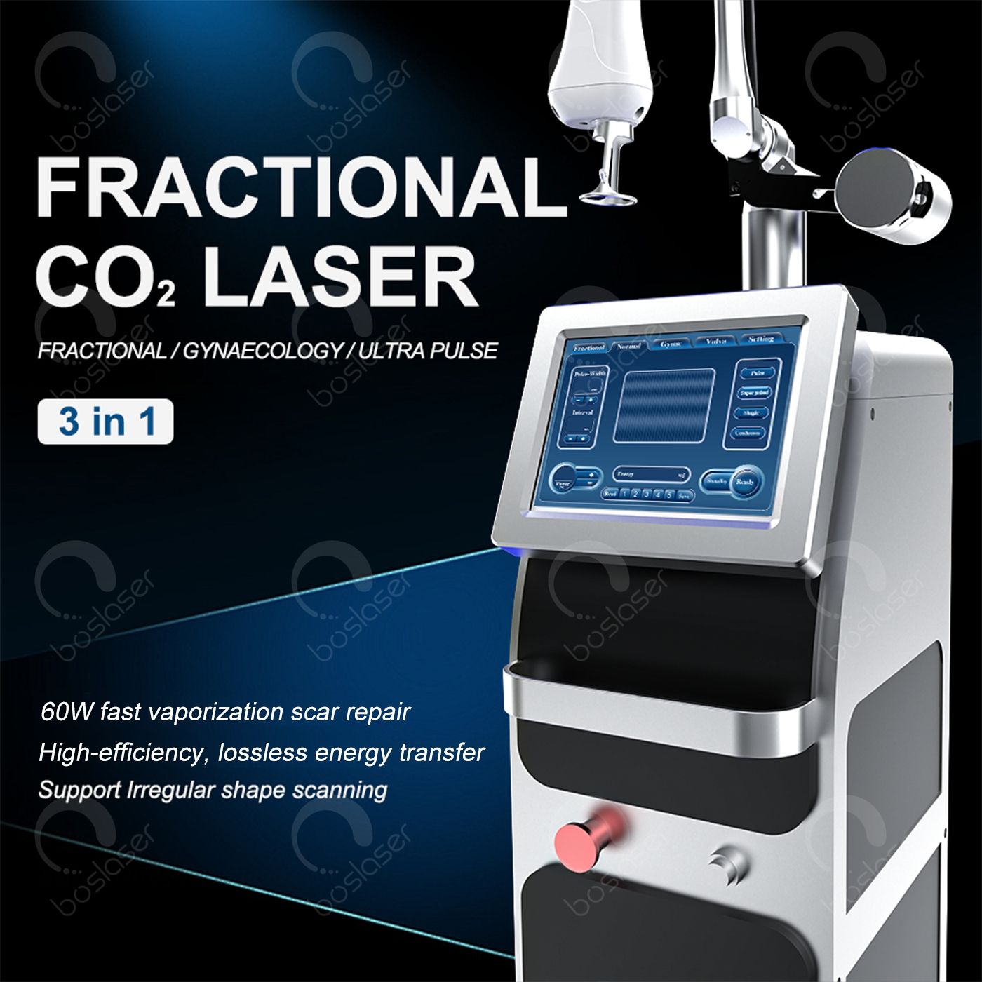 RF co2 fractional laser machine