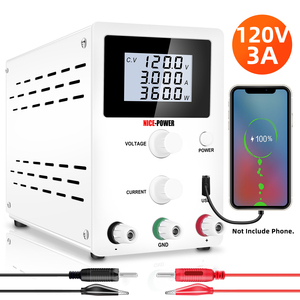 NICE-POWER R-SPS1203D White 120V 3A USB interface Switching Regulator <strong>Mini</strong> <strong>Light</strong> power <strong>Source</strong> <strong>LED</strong> Digital AC DC Power Supply - Product Image 1