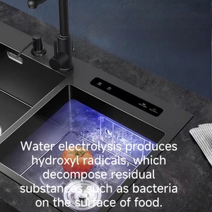 智能果蔬超声波水槽双孔水催化剂残留物质分解 - Product Image 4