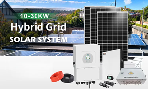 Wingosolar ระบบแผงพลังงานแสงอาทิตย์แบบไฮบริด, ระบบ3Kw พลังงาน10Kw 5Kw 20Kw 15Kw 30Kw บ้านระบบชุดพลังงานแสงอาทิตย์ที่สมบูรณ์ - Product Image 2