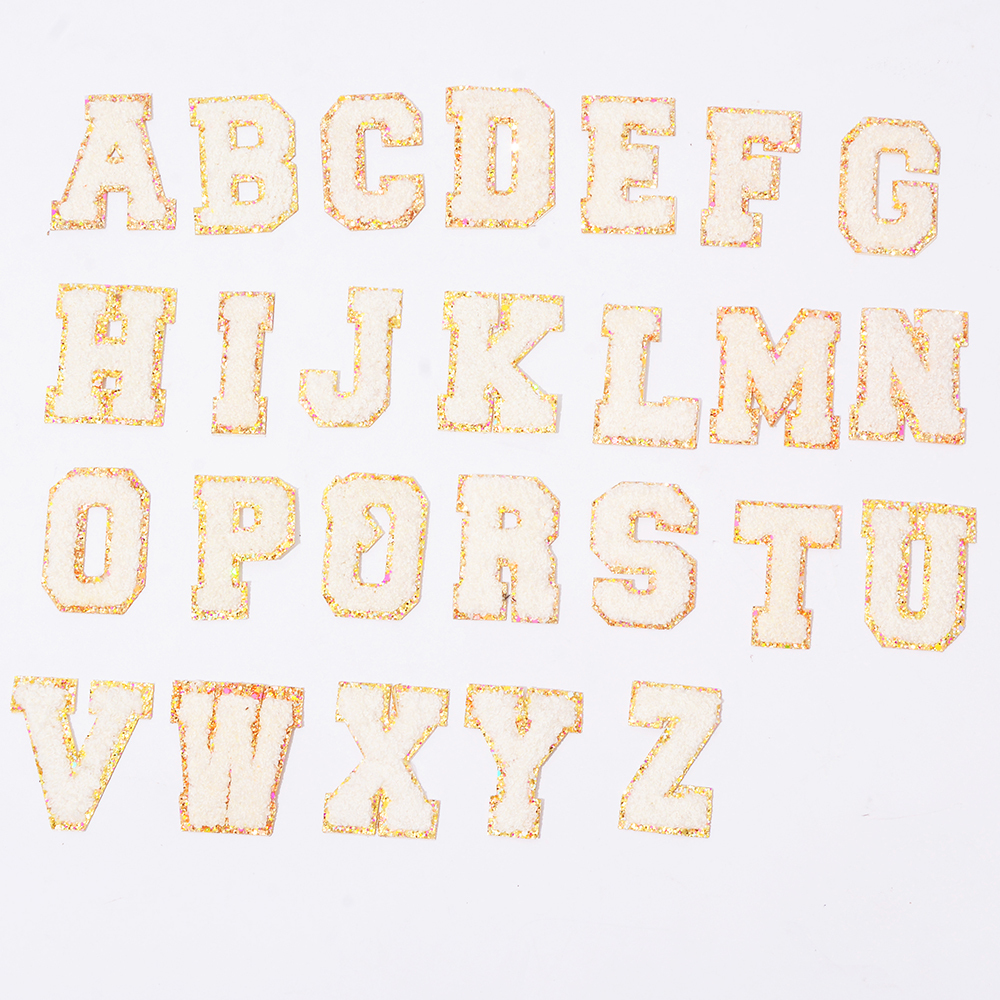 Alphabet blanc