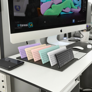 プロフェッショナル99キー超薄型ワイヤレスゲームキーボードマウスコンボ2.4G USBレシーバー人間工学設計オフィス用マウス - Product Image 6