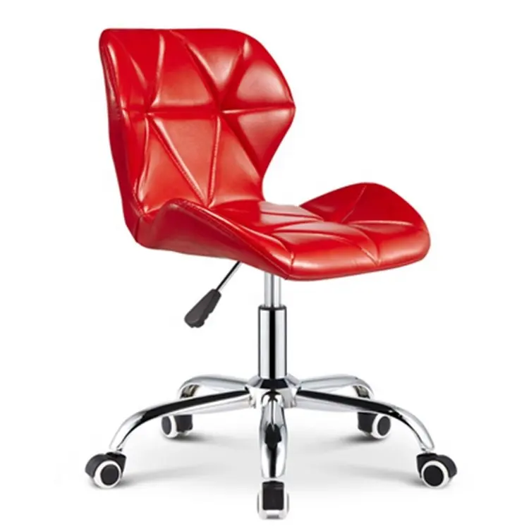 A buon mercato Fauteuils de coiffeuportable del chiodo salone di bellezza sedia in movimento Parrucchiere sedie con ruota girevole e lowback supporto