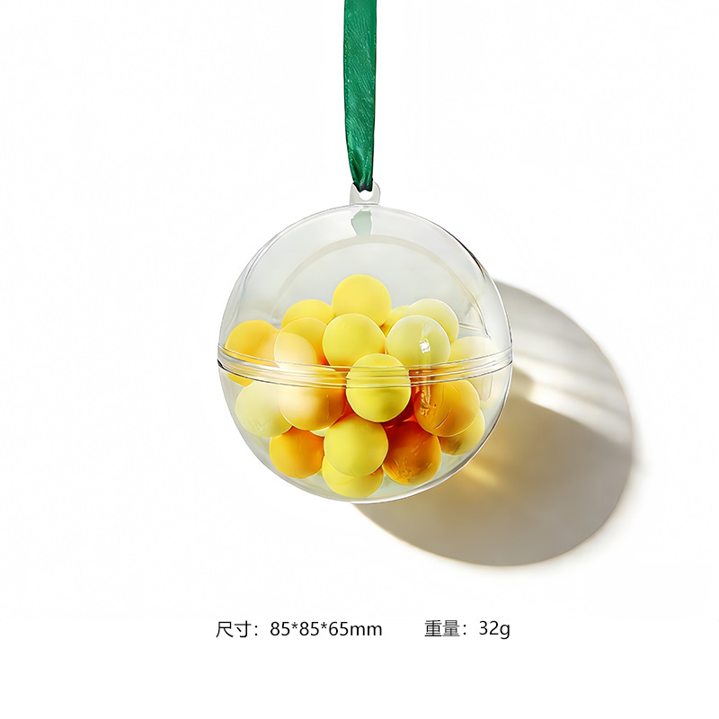 Boule plate de 8 cm de qualité alimentaire