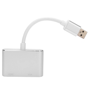 USB 3.0 zu für HDMI VGA Adapter 4K HD 1080P Multi-Display 2-in-1 Konverter Audio Video Kabel für Computer auf Lager - Product Image 4