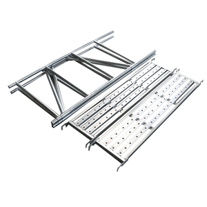 Marco de fácil instalación Andamio de Marco Ringlock de acero galvanizado móvil con ruedas - Product Image 1