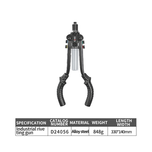 Chuyên Nghiệp Của Nhãn Hiệu Riveter Kit Metric Mandrels Công Nghiệp Tự Làm Kim Loại Đinh Tán Nut Công Cụ Tùy Chỉnh OEM Đóng Hộp Đóng Gói - Product Image 6