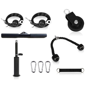 Pillar Gym Tali Tricep Pull Down Sistem Tricep Pull Down Bar Berat Kabel Pulley Trisep Trainer - Product Image 5