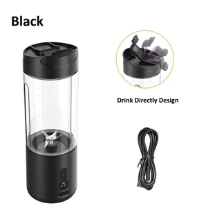 Taze meyve Smoothies ve meyve suyu karışımları için taşınabilir USB şarj edilebilir Mini meyve sıkacağı Blender taşıması kolay - Product Image 2