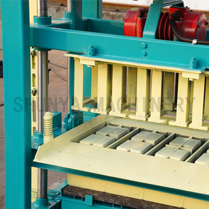QTJ4-40 <strong>Interlocking</strong> Hollow Concrete Cement <strong>Block</strong> Making Machine China <strong>Block</strong> Factory - Product Image 4