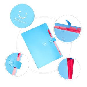 Цветная прозрачная папка для хранения документов - Product Image 3