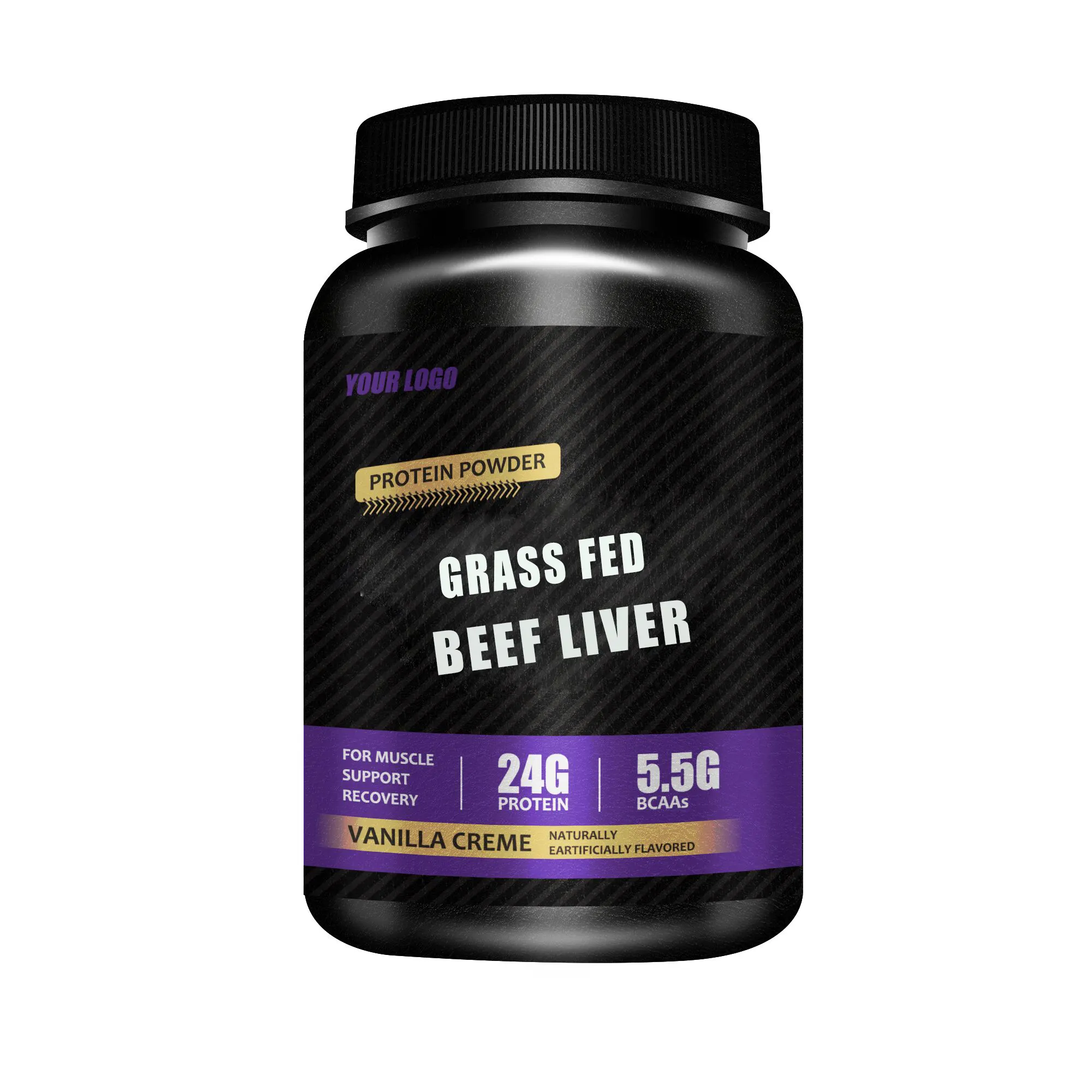 Großhandel Gras Fed Supplement Vitamin A B12 Rinder leber pulver Rinder leber Kapseln