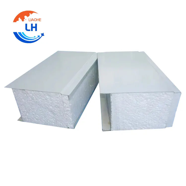 Ceiling Clean Room board white blue red colors pu eps sandwich panel for wareroom