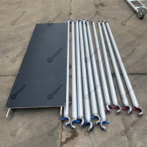 Kkmark Versatile H Frame Andamio Torre Andamio rodante de aluminio portátil multifuncional para edificios de gran altura - Product Image 5