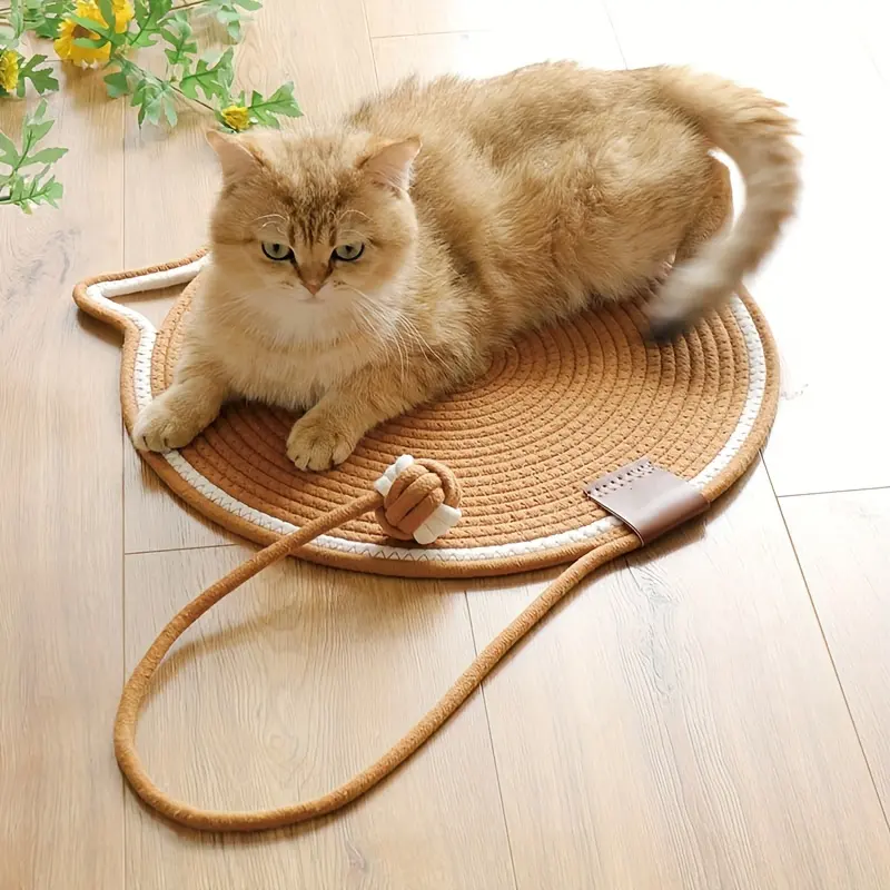 Yavru taşlama pençe kapmak yatak ped halı korumak kanepeler kapalı kedi Scratcher Mat