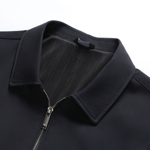 Iş ve eğlence tarzı Jacke için bir yaka tarzı ile fabrika doğrudan düzenli uzunluk erkek ceket - Product Image 6