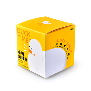 WMT64 Yellow Mechanical Duck Timer Küchen timer 60-Minuten-Aufziehzifferblatt Rotating Calcula graph Cartoon Animal Kitchen Timer - Product Image 6