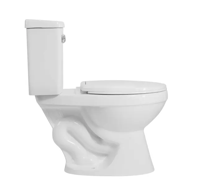 남미 시장 뜨거운 판매 위생 도자기 Siphonic 2 조각 화장실 세면대 욕실 액세서리 세라믹 욕실 세트