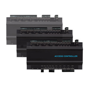 WiFi TCP/IP Netzwerk-Zugangskontrollesystem Wiegand 26/34 Fingerabdruck RFID 2-Türen-Zugangskontroller