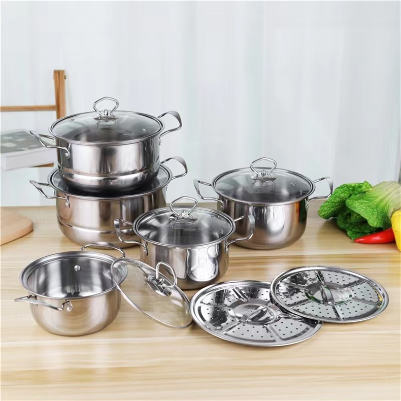 Wire ear five-piece set with steamed 16-24cm