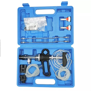 Jeringa de inyector automático para uso veterinario, barril de doble sincronización, jeringa continua de 0,1-1ml, pistola automática de inyección de vacuna para aves de corral - Product Image 6
