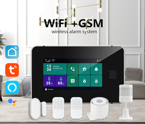 Innotronik Tuya Touch Screen 4G / WiFi+ GSM <strong>Alarm</strong> Kit 4.3 Inch Dual <strong>Network</strong> Security +Tuya Smart Home Kit Wifi <strong>Alarm</strong> <strong>System</strong> - Product Image 2